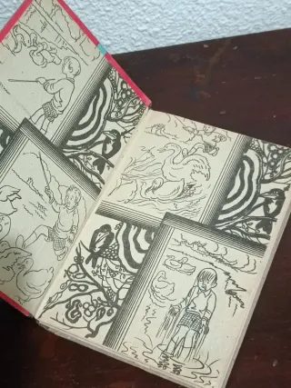 Libro escolar antiguo Ingenuidades