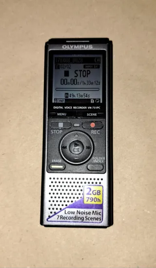 Grabadora de voz Olympus VN-731PC 2GB
