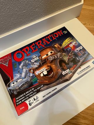 Juego Operación Cars