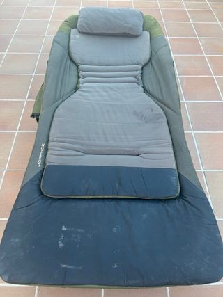 Bedchair carpfishing Caperlan Morphoz decathlon