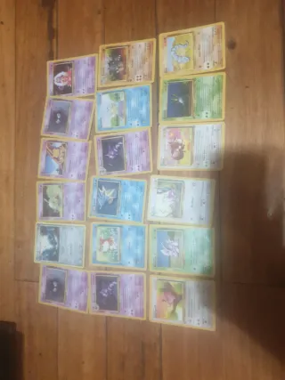 Lote Cartas Pokémon Entrenador