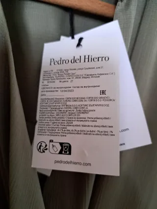 Vestido verde oliva elegante