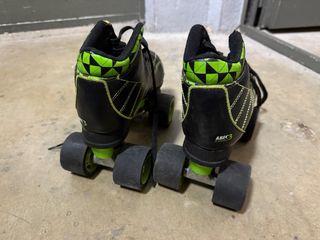 Patines de hockey CHRONOS negros y verdes T36
