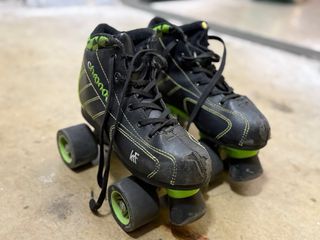 Patines de hockey CHRONOS negros y verdes T36