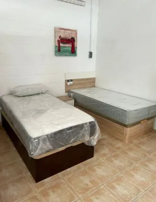 2 Camas Individuales Madera