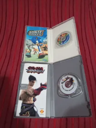 Lote 4 Juegos PSP: Tekken, Sonic, Tomb Raider, MK