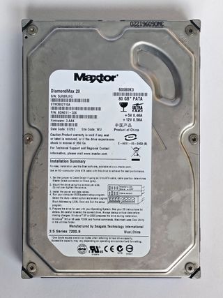 LOTE DE 4 DISCOS DUROS IDE