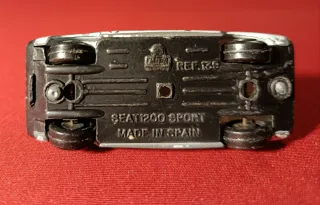 Coche Juguete Seat 1200 Sport Blanco