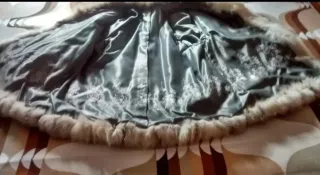 Chaquetón de piel de zorro. Sin uso.