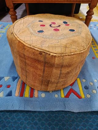 Puf o poggiapiedi in stile marocchino