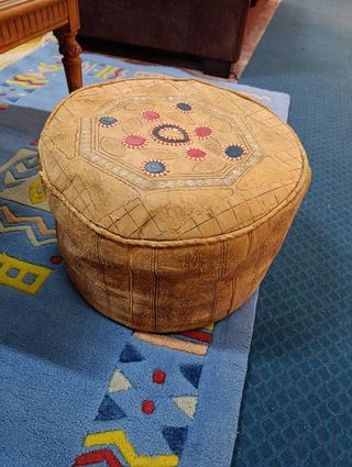 Puf o poggiapiedi in stile marocchino