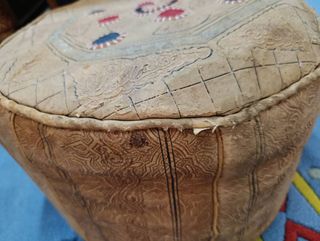 Puf o poggiapiedi in stile marocchino