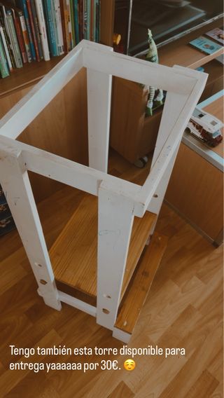 Torre di legno Montessori