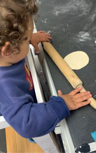 Torre di legno Montessori