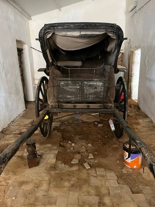 Coche de caballo antiguo