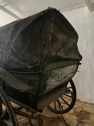 Coche de caballo antiguo