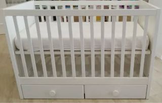 Cuna Evolutiva IKEA STUVA + Colchón