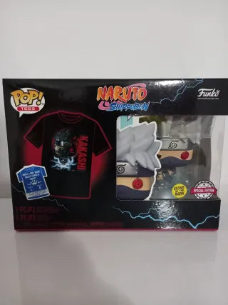 Funko Pop Naruto Shippuden Kakashi Tee Ed. Especia