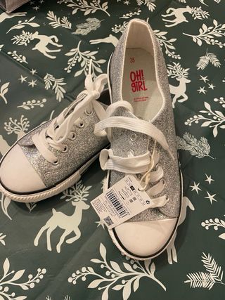 Bambas niña OH! GIRL brillantes talla 35