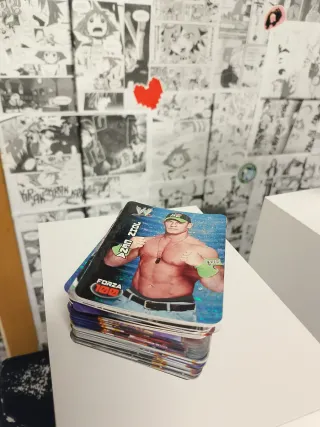 Lotto 63 Lamincards WWE