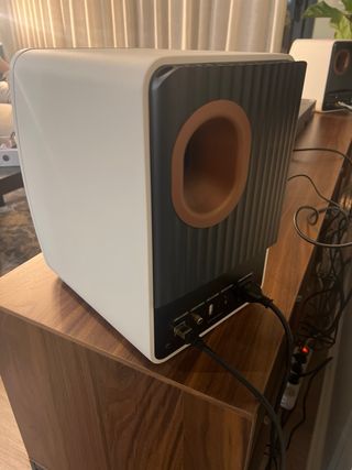 Altavoces KEF LS50 Wireless II Blanco/Dorado