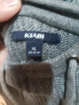 Jersey de punto con capucha para hombre