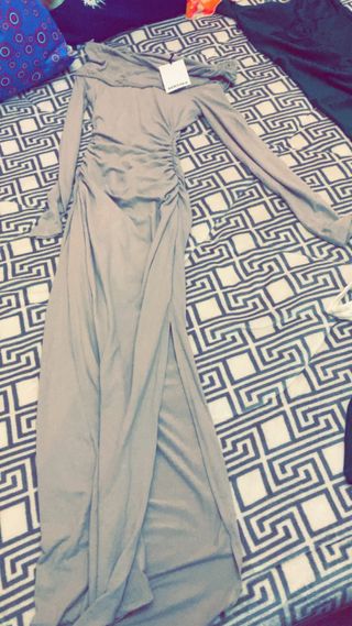 Vestido Bershka gris talla única