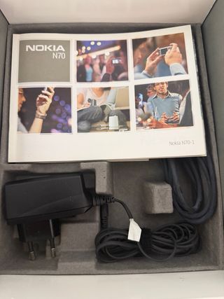 Nokia N70 Plata y Negro