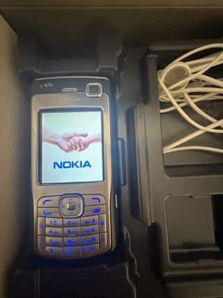 Nokia N70 Plata y Negro
