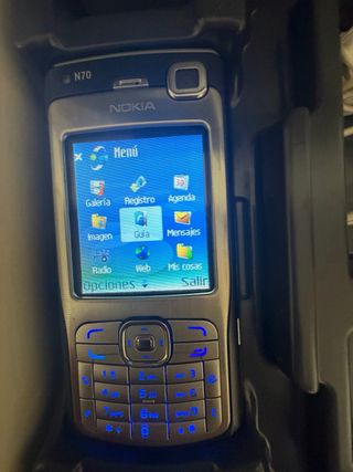 Nokia N70 Plata y Negro