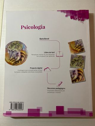 Psicologia. 1r Batxillerat - Mediterrània