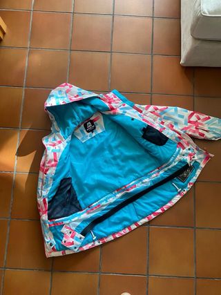 Chaqueta de esquí con estampado
