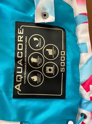 Chaqueta de esquí con estampado