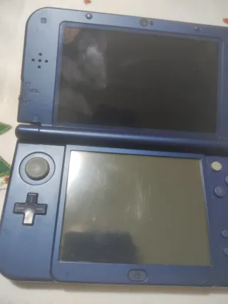 Nintendo 3DS XL Azul con cargador