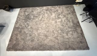Alfombra pelo largo 200x290 gris