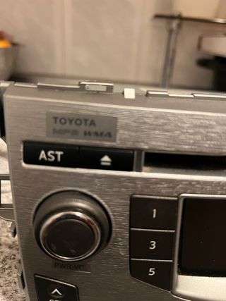 Radio Toyota MP3 WMA