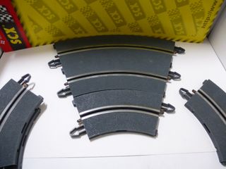 Scalextric Pista Gris 4 CURVAS INTERIORES 1 CARRIL