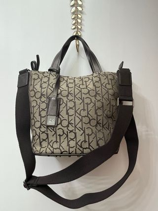 Bolso Calvin Klein Beige y Marrón