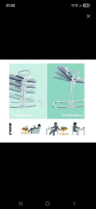 Hamaca Bebe Beaba Up&Down