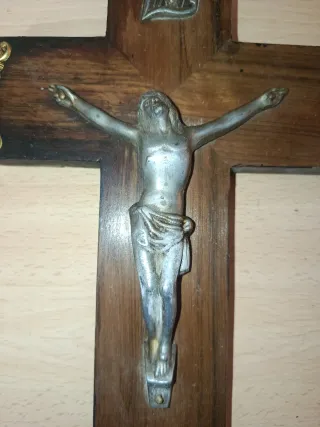 Cristo Crucificado Madera Dorado