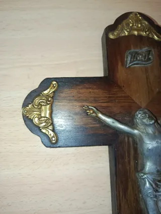 Cristo Crucificado Madera Dorado