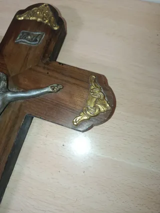 Cristo Crucificado Madera Dorado