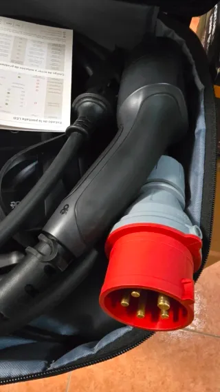 Carregador EV Portátil 11kW Tipo 2