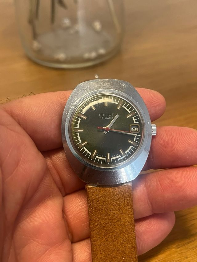 Reloj Poljot Soviético Mecánico 17 Rubíes
