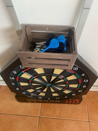 Diana electrónica con soporte