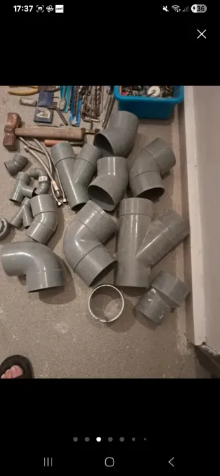 Lote herramientas fontanería y construcción OFERTO