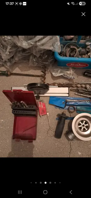 Lote herramientas fontanería y construcción OFERTO