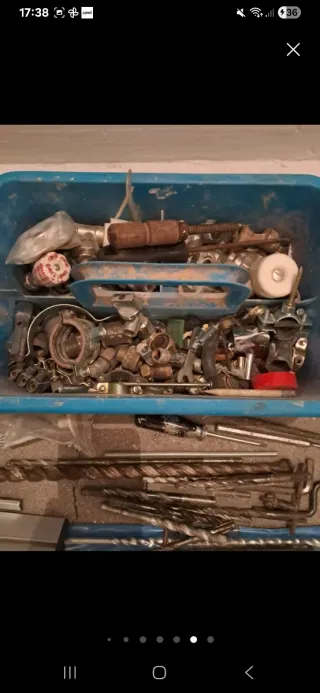 Lote herramientas fontanería y construcción OFERTO