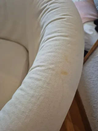 Sillón Ikea Blanco Tela