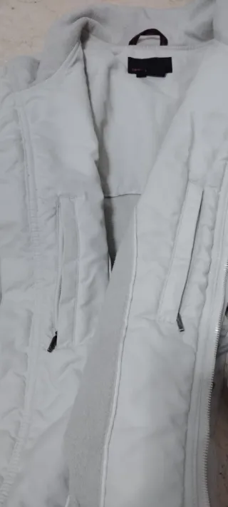 Cazadora Hombre Beige blanco roto